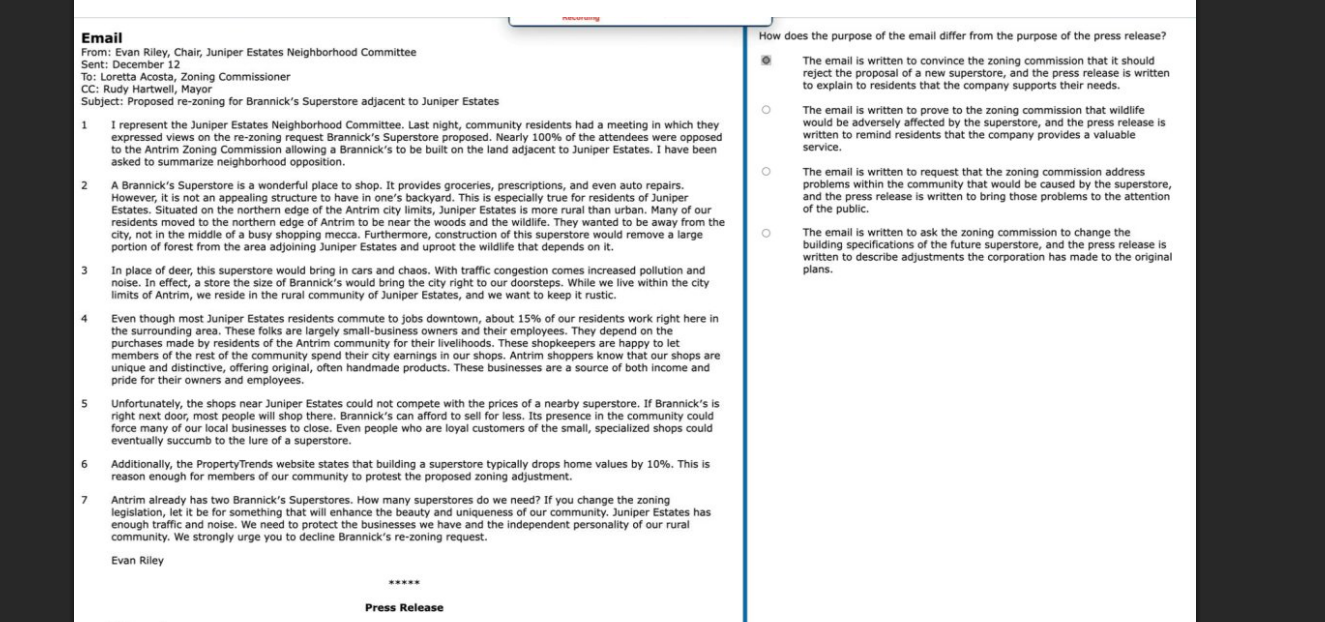GED – Reasoning Through Language Arts