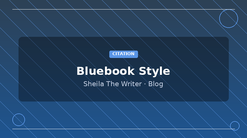 Legal paper formatted in Bluebook citation style on laptop screen