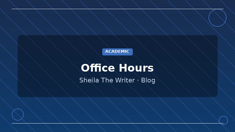 Student in virtual office hours pitching research idea to professor